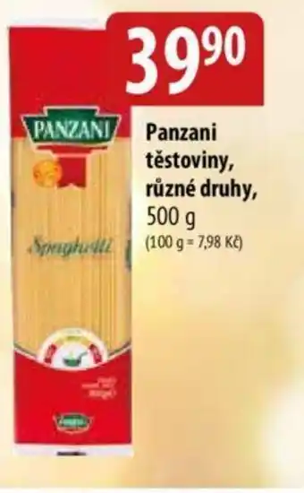 Bala Panzani těstoviny, různé druhy, 500 g nabídka