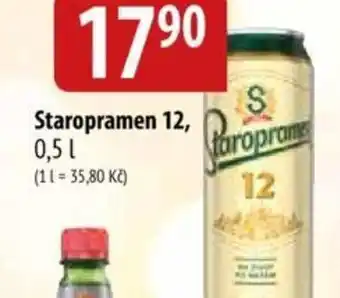 Bala Staropramen 12, 0,5 L nabídka