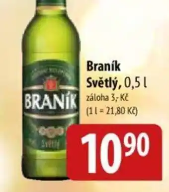 Bala Braník Světlý, 0,5L nabídka