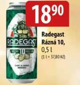 Bala Radegast Rázná 10, 0.5 L. nabídka