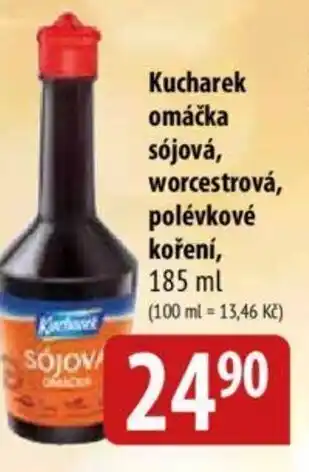 Bala Kucharek omáčka sójová, worcestrová, polévkové koření, 185 ml nabídka
