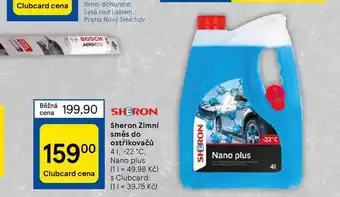 Tesco Sheron zimní směs do ostřikovačů nabídka