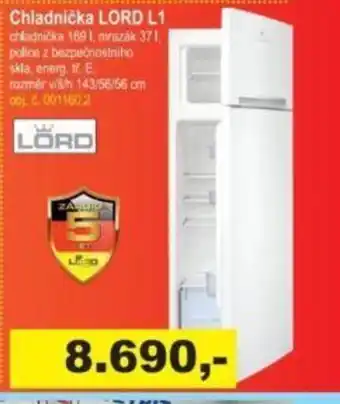 Chladnička LORD L1