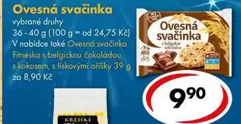Ovesná svačinka, 36-40 g