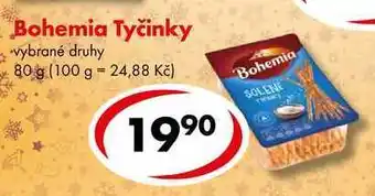CBA Bohemia tyčinky, 80 g nabídka