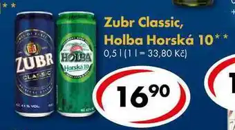 CBA Zubr classic, 0,5 l nabídka