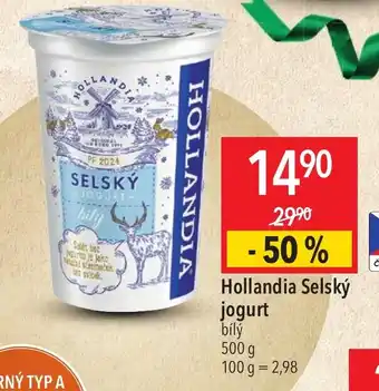 Globus Hollandia Selský jogurt bílý 500 g nabídka