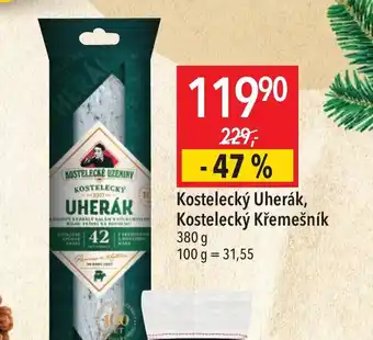 Globus Kostelecký Uherák, Kostelecký Křemešník 380 g nabídka