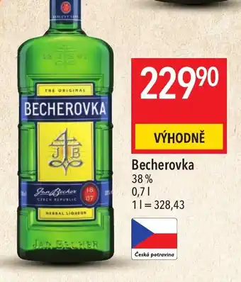 Globus Becherovka nabídka
