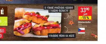 Globus Obložená bulka nabídka