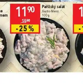 Globus Pařížský salát nabídka