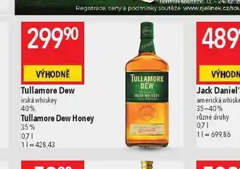 Globus Tullamore d.e.w. honey nabídka