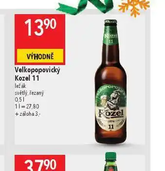 Globus Pivo velkopopovický kozel 11 nabídka