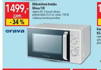 Globus Mikrovlnná trouba orava nabídka