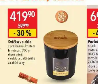 Globus Svíčka ve skle nabídka