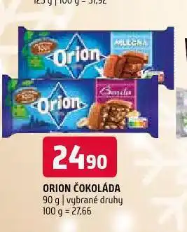 Terno Orion čokoláda nabídka