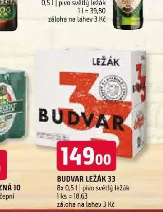 Terno Pivo budvar 33 nabídka