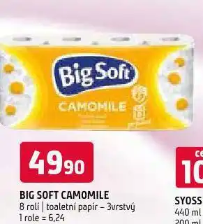 Terno Big soft camomile toaletní papír nabídka