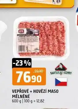 Terno Vepřové + hovězí maso mělněné nabídka
