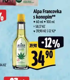 Albert Alpa francovka nabídka