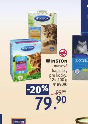 Rossmann Winston masové kapsičky pro kočky nabídka