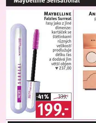 Rossmann Maybelline řasenka nabídka