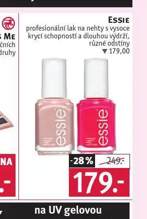 Rossmann Essie lak na nehty nabídka