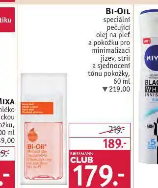 Rossmann Bi-oil speciální pečující olej nabídka