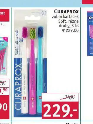 Rossmann Curaprox zubní kartáček nabídka