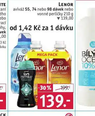 Rossmann Lenor vonné perličky nabídka