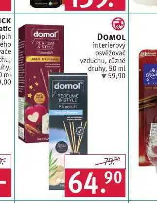 Rossmann Domol interiérový osvěžovač vzduchu nabídka