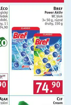 Rossmann Bref power aktiv wc blok nabídka