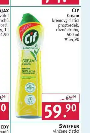 Rossmann Cif cream krémový čistící prostředek nabídka