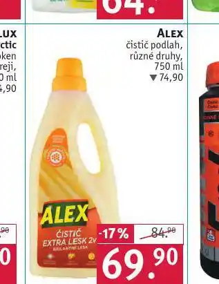 Rossmann Alex čistič podlah nabídka