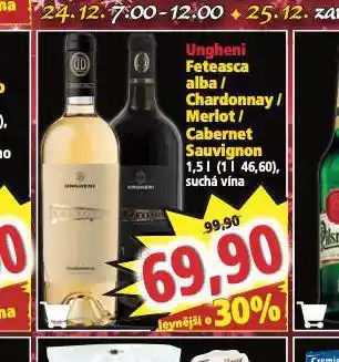 Norma Ungheni cabernet sauvignon nabídka
