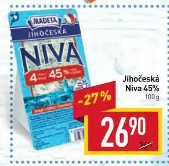 Billa Jihočeská niva 45% 100 g nabídka