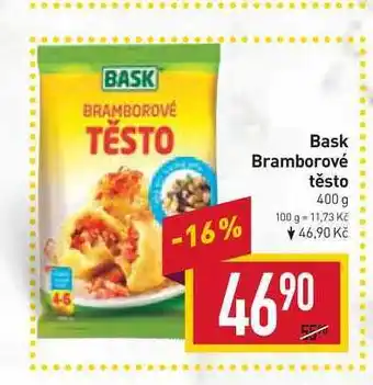 Billa Bask bramborové těsto 400 g nabídka