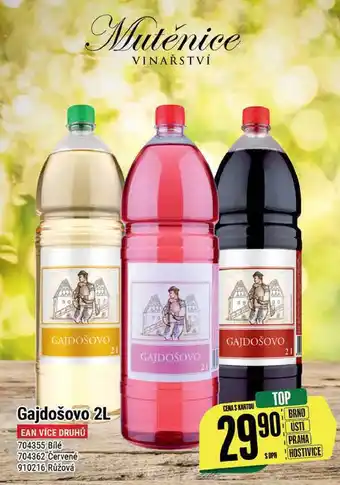 Tamda Foods Gajdošovo 2 l nabídka