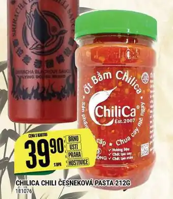 Tamda Foods Chilica chili česneková pasta 212g nabídka