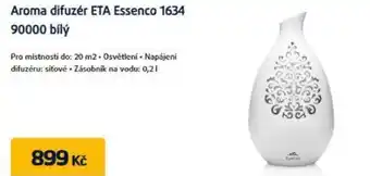 Aroma difuzér ETA Essenco 1634 90000 bílý