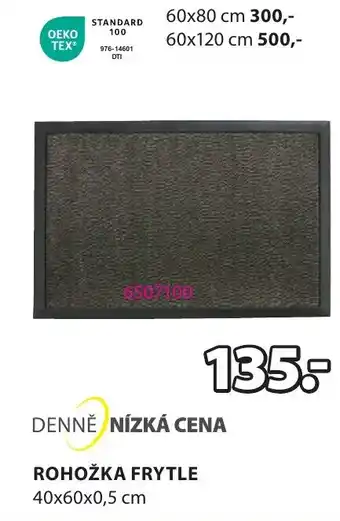 JYSK ROHOŽKA FRYTLE nabídka