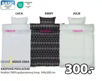 JYSK KREPOVÁ POVLEČENÍ nabídka