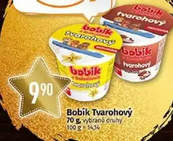 COOP TIP Bobík Tvarohový 70 g nabídka