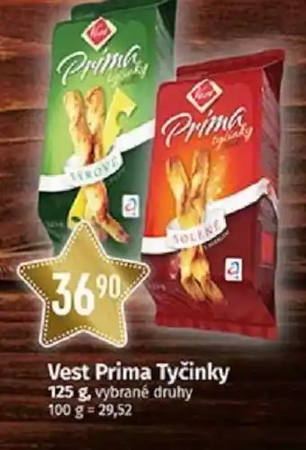 COOP TIP Vest Prima Tyčinky nabídka