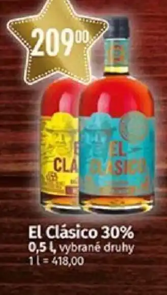 COOP TIP El Clásico 30% 0,5 L nabídka