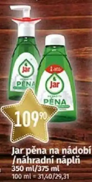 Jar pěna na nádobí /náhradní náplň
