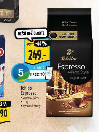 Jip Tchibo espresso nabídka