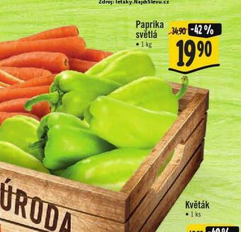 Jip Paprika světlá nabídka