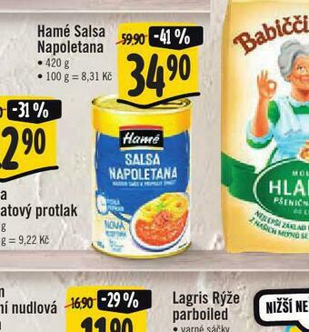 Jip Hamé salsa napoletana nabídka