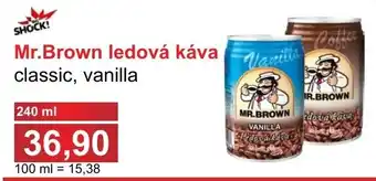 Mr.Brown ledová káva classic, vanilla